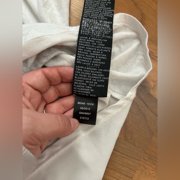 Women's Graphic Lace Top - Cream and Black - Picture 2 of 5